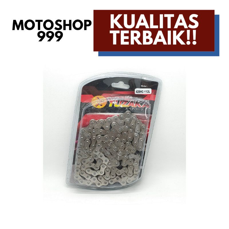 Rantai 428HC-112L Yuzaka