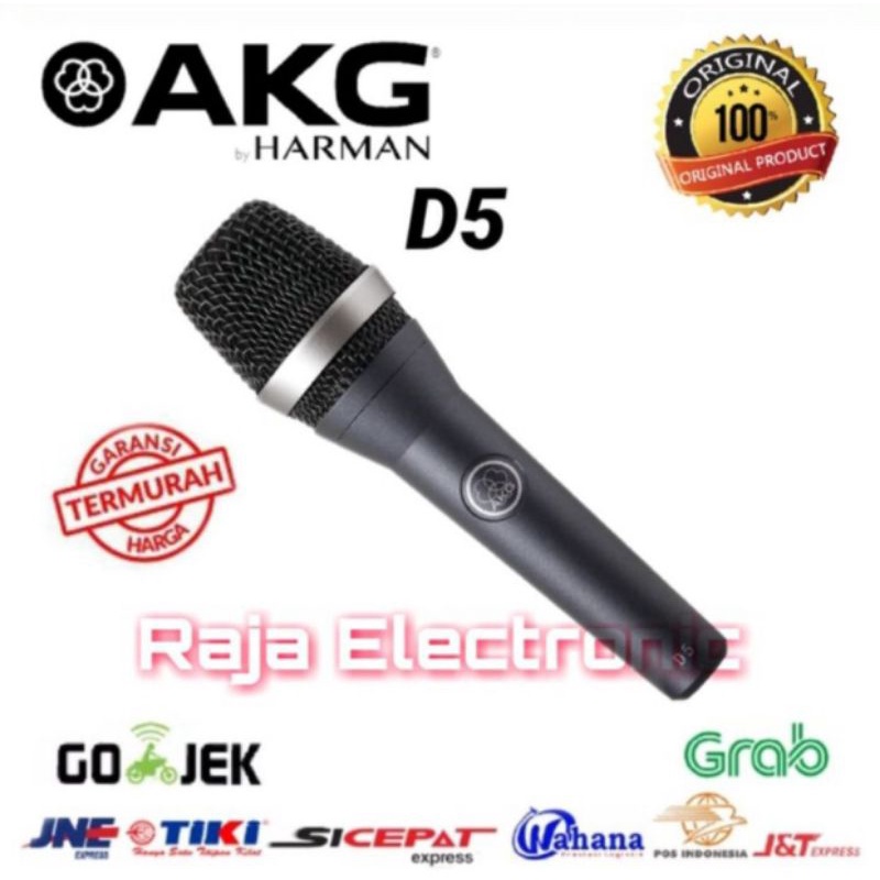 Microphone Mic Kabel AKG D5 Original AKG D 5 Garansi Resmi.