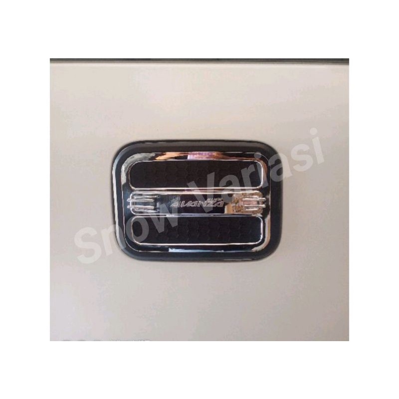 Paket outer handle tank cover avanza veloz 2015 2017 chrome jsl