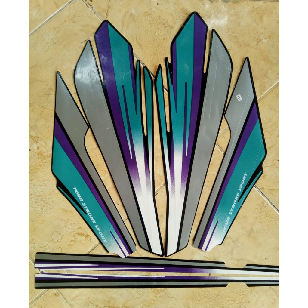 stiker striping honda gl pro 1995