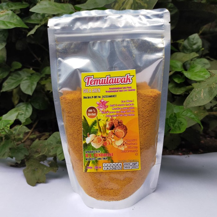 

Unik Minuman Herbal Temulawak Gula Aren Instant Original 200g Murah