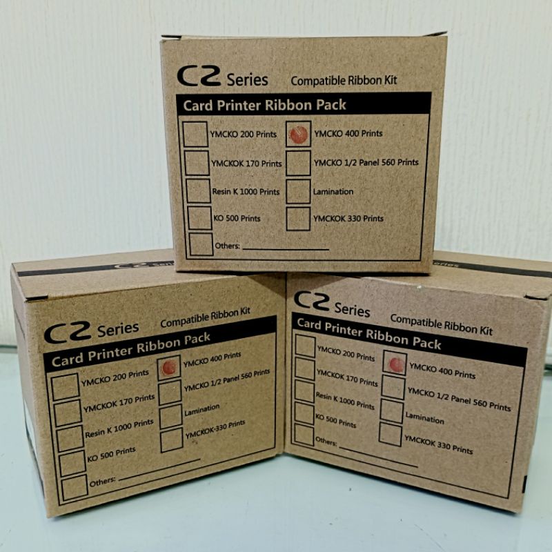 Ribbon color YMCKO HITI CS200E Compatible