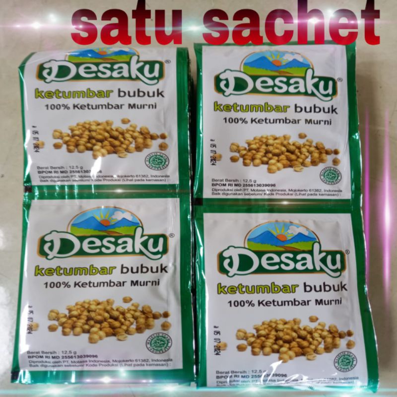 

desaku ketumbar bubuk satu sachet