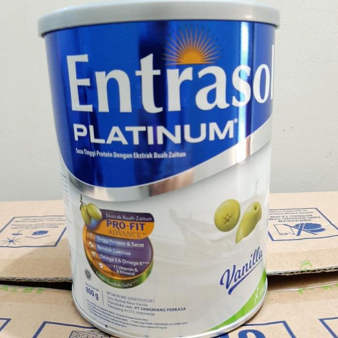 

[COD] ENTRASOL PLATINUM VANILA 800GR [COD]