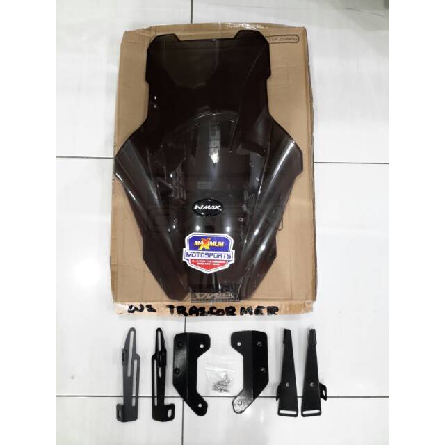 Windshield+braket Nmax Transformer Gladiator & Navigator