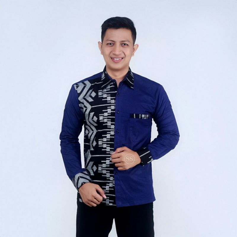 Kemeja Batik pria lengan panjang Batikpria kemejapria bajubatik kemejaseragam