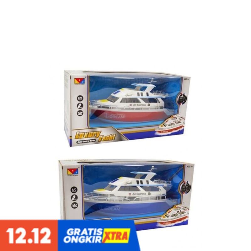 SUPER PROMO RC GAINER BOAT LUXURY YARD | MAINAN REMOT KAPAL TERMURAH