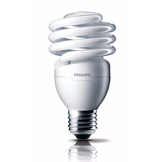 PHILIPS Tornado 27W WW Kuning - Lampu Hemat Energi
