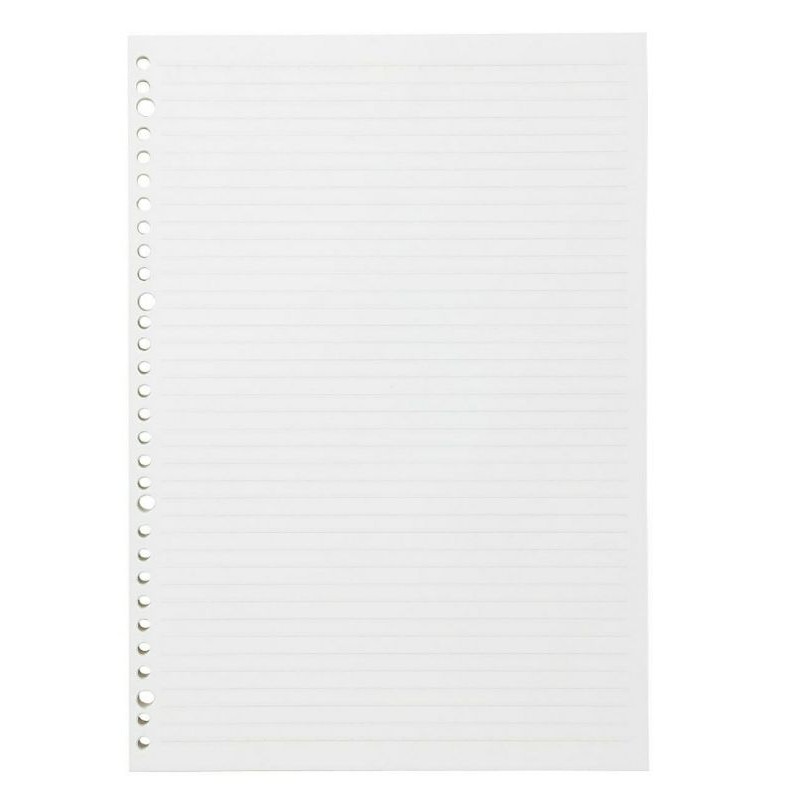

MUJI Loose Leaf A4 garis 7mm