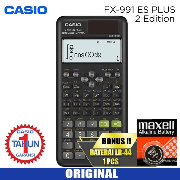 

CASIO CALCULATOR FX 991 ES PLUS-2