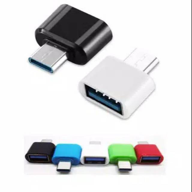 OTG Micro usb NON KABEL V8 OTG MICRO CONNCECTOR  OTG Tipe c DAN TIPE BIASA