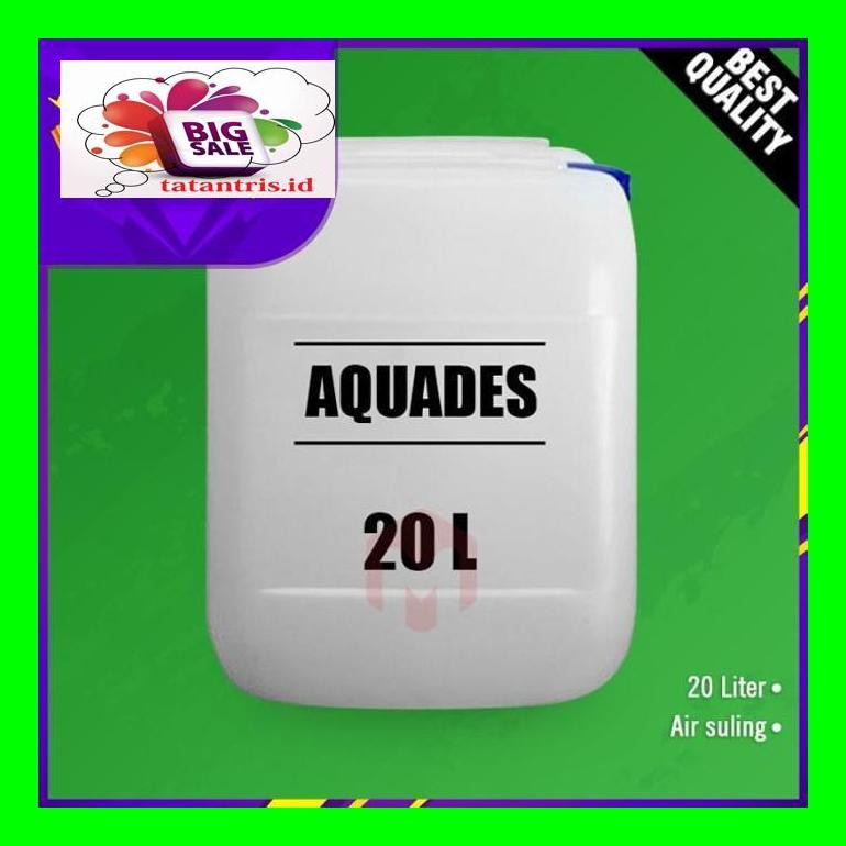 Alt840U Aquadest / Akuades / Aquades / Air Suling / Air Aki Radiator 20 Liter 50Jhts