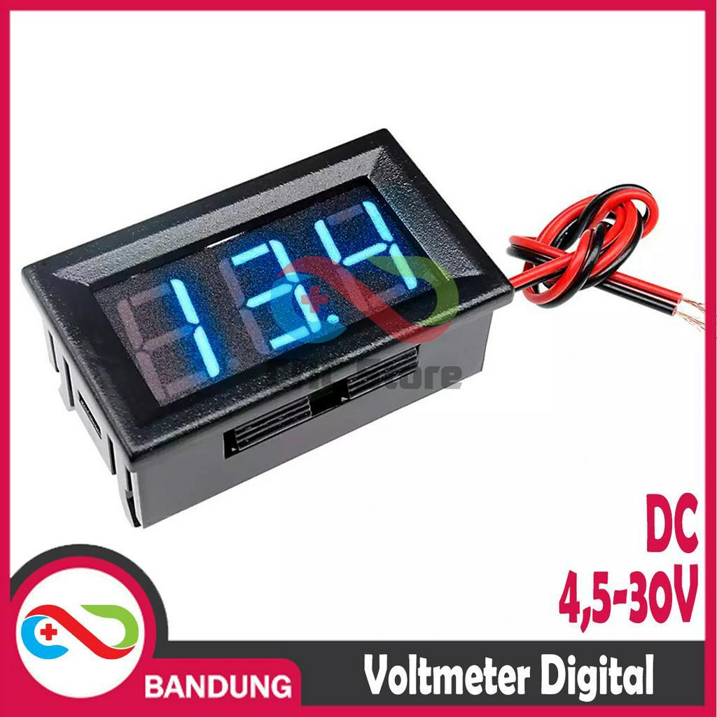 DIGITAL TUBE 0.56 INCH LED DIGITAL VOLTMETER DC4 5V-30V BLUE