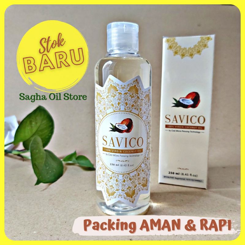 

Savico ORI / LIGHT Sagha VCO ORIGINAL 250 ml virgin coconut oil