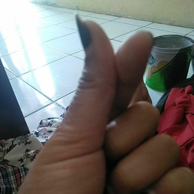 Tunik Aserehe Adona Hitam Big Size Jumbo Batik Modern Seragam Kantor