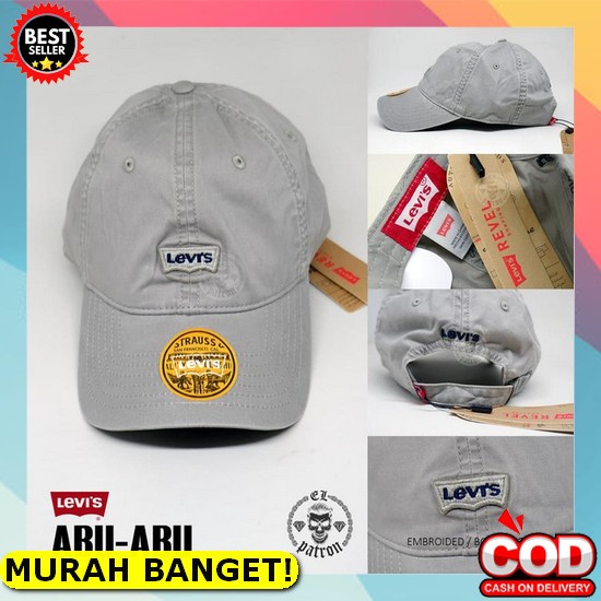 Topi Distro Pria Dan Wanita Unisex Topi Olahraga/Topi Pria Distro Original Keren 2021 Topi Levis Bat