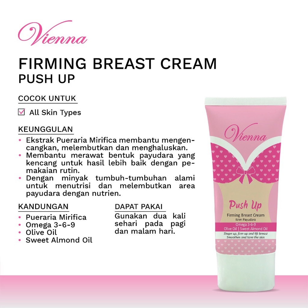 VIENNA FIRMING BREAST CREAM PUSH UP 80ML