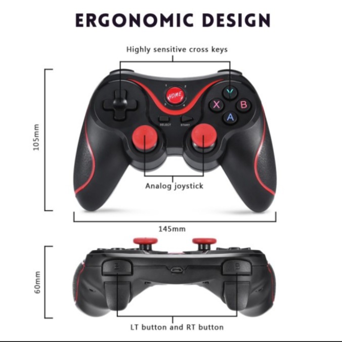 X3 Gamepad Android X3 Bluetooth Wireless Controller Stik Bluetooth X3 Hp android