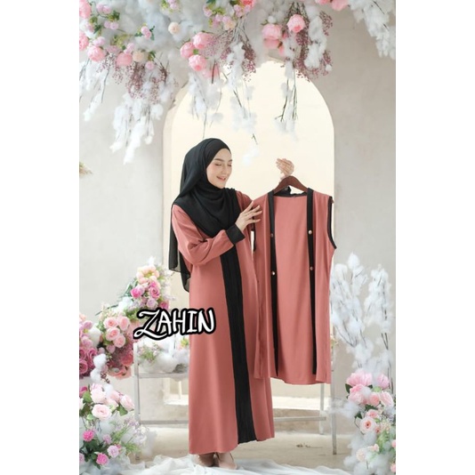 shalwa dress by zahin/gamis ity crepe