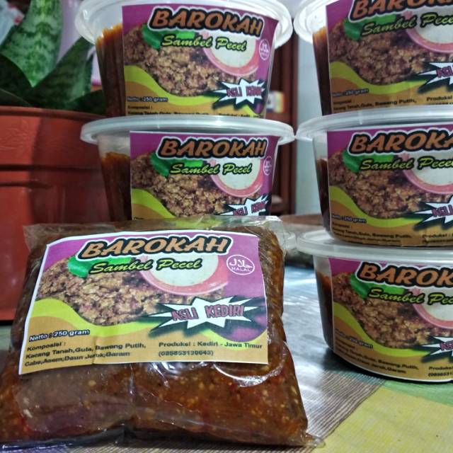 

Sambel Pecel Asli Kediri, terbuat dari bahan pilihan dan halal