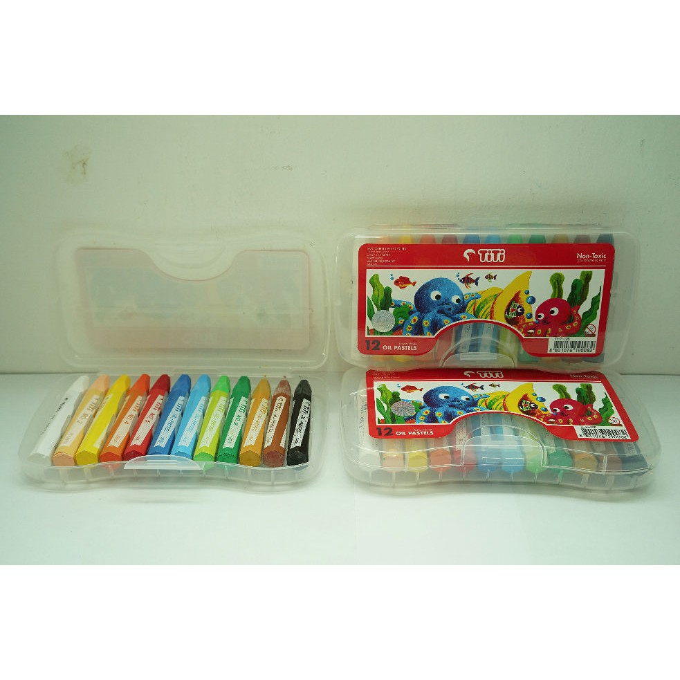 

OIL PASTEL CRAYON TITI 12 WARNA