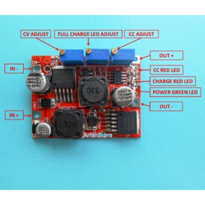 Auto Boost Buck DC Step Up Down Converter LM2577 LM2596 CC CV Adjust