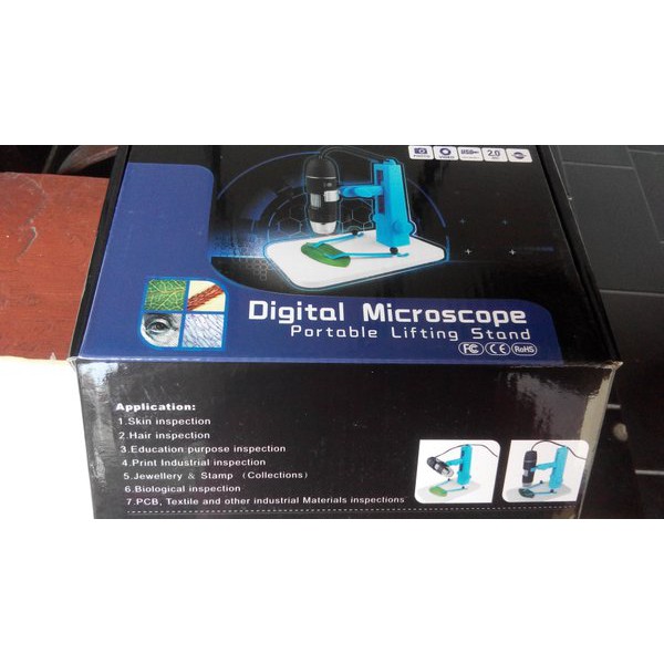 mikroskop digital USB 1000X 2.0MP Model Stand