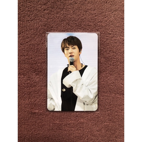 Official BTS Jin Wings Tour Photocard