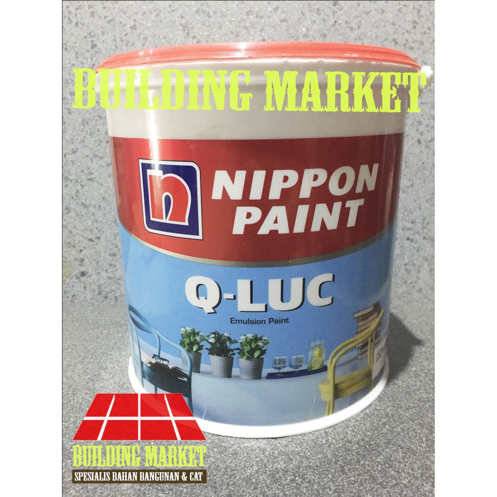 Cat Plafon Cat Nippon Paint Cat Q Luc Cat Tembok Qluc Interior 4 5 Kg Indonesia