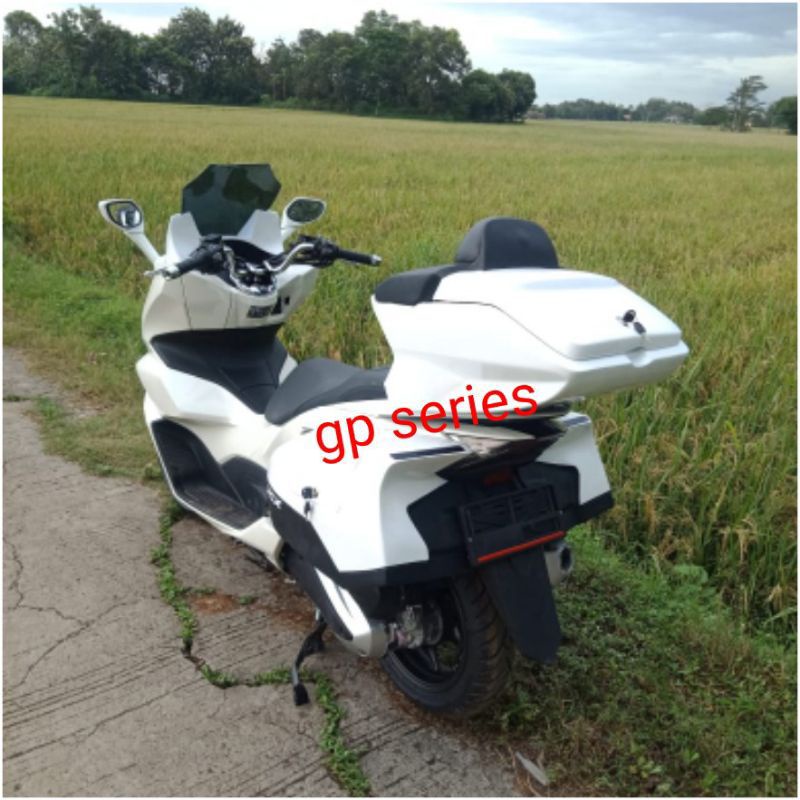 PAKETAN TOP BOX PCX 160 NEW PCX 150 LOKAL CUSTOM+SIDE BOX BOX SAMPING PCX 160 NEW PCX 150 LOKAL