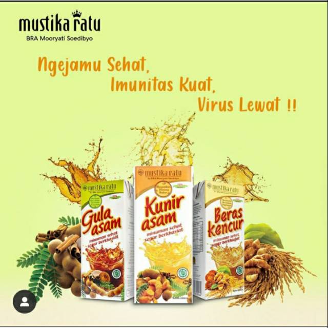 

Mustika ratu | Gula asam-beras kencur-kunir asam