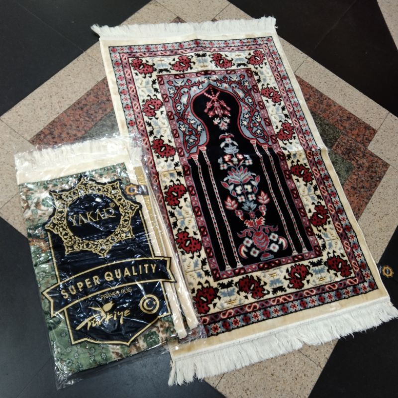 sajadah yakar karpet wangi Turki