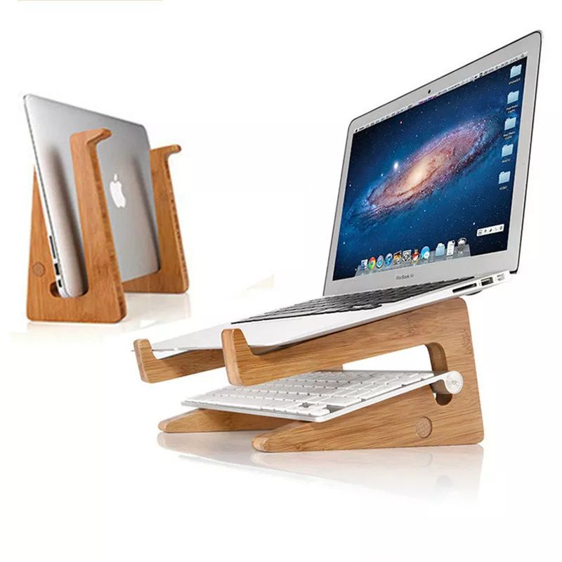 Stand Laptop Kayu Meja Laptop