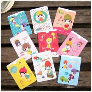 

Tempat Penyimpanan Kartu Motif Gadis Cantik Kecil (2-Slot)