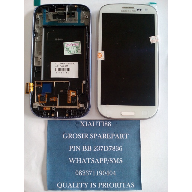 LCD SAMSUNG S3 I9300 / TOUCHSCREEN SAMSUNG S3 i9300 FULLSET ORIGINAL