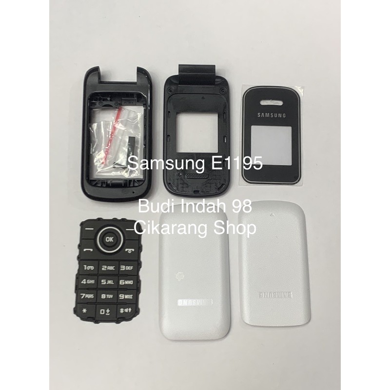 CASING FULLSET SAMSUNG E1195 ORIGINAL