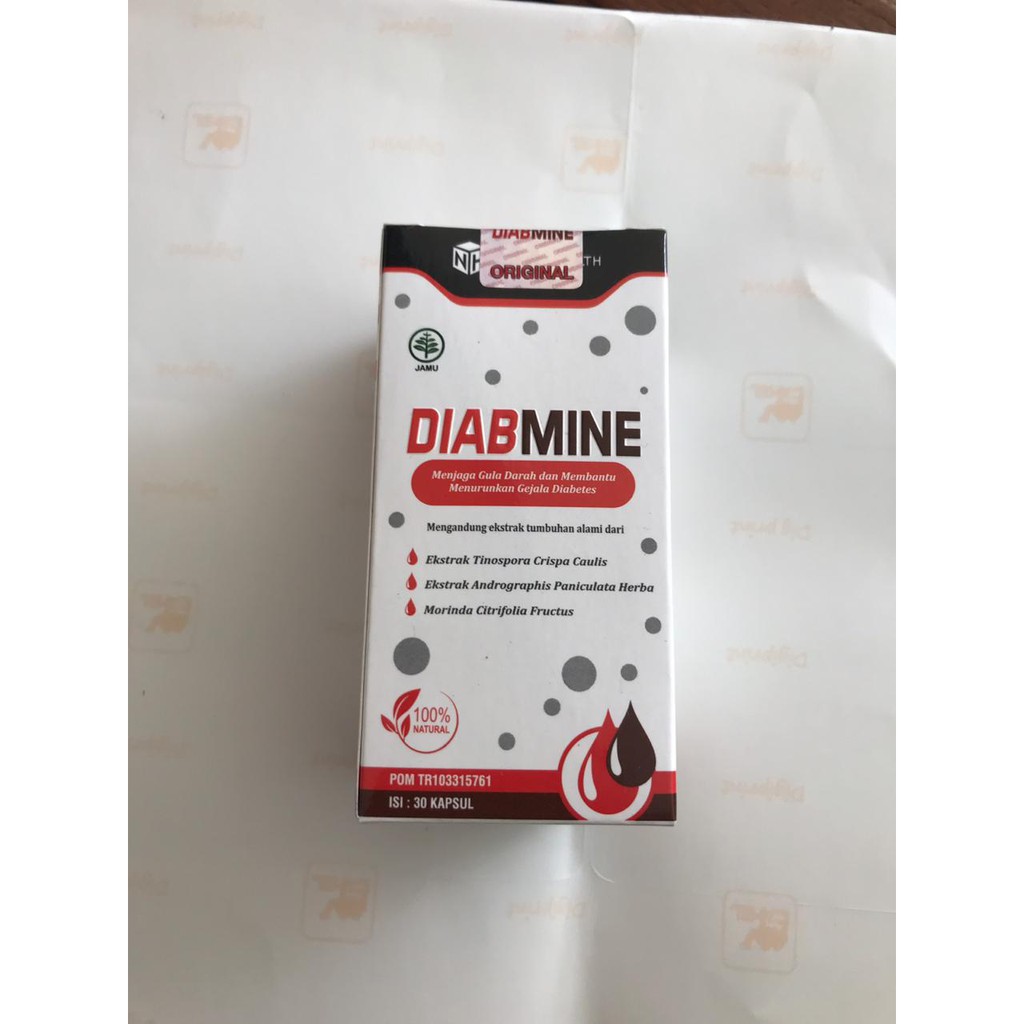 Diabmine asli original obat diabetes herbal original 100% asli Terbukti nyata hasilnya