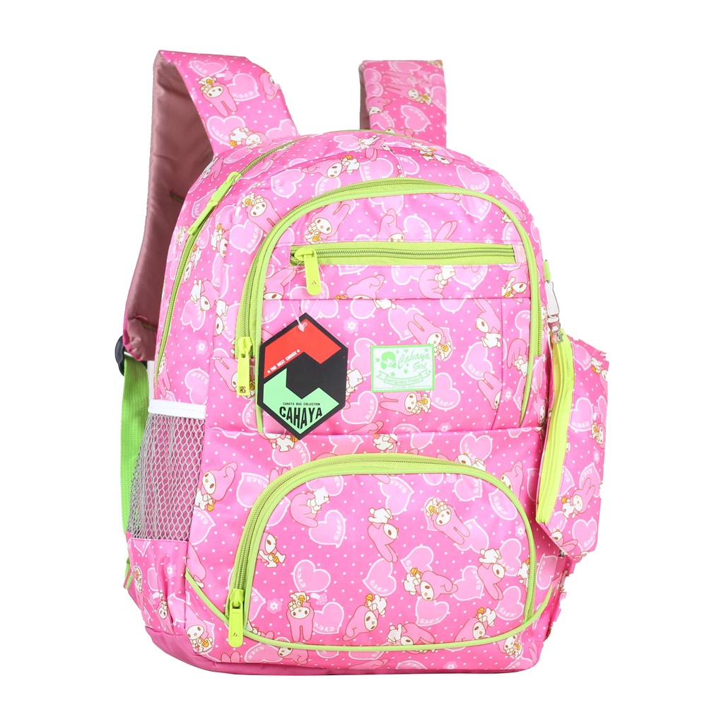 Backpack Cantik Tas Anak Anak Karakter Boneka Pink Hijau Ransel Murah Anak Sd Sekolah Lucu Termurah