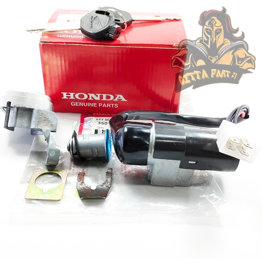 KUNCI KONTAK SET PLUS KUNCI JOK ASLI ORIGINAL HONDA KVL SUPRA X 125 FI KUALITAS ASLI ORIGINAL HONDA AHM DIJAMIN AWET DAN MANTAP SUPRA X 125 FI INJEKSI