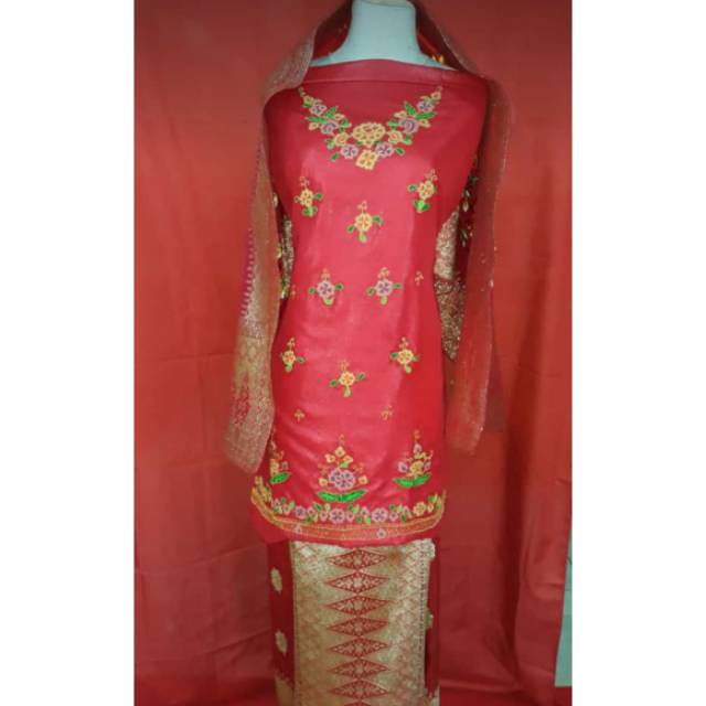 

Songket satu set asli