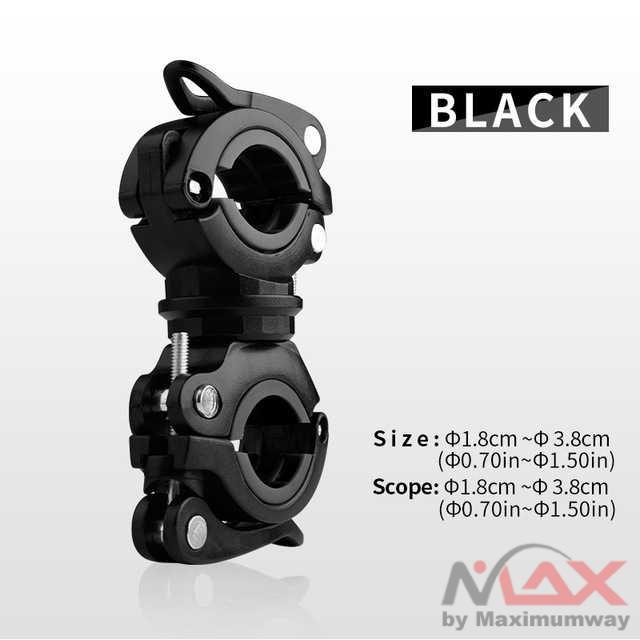 CoolChange Clamp Penjepit Senter Stang Sepeda aksesoris sepeda elektrik atau MTB BMX universal