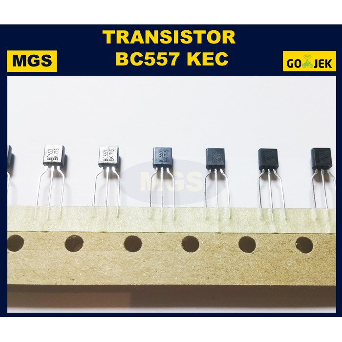 100Pcs Transistor BC557 KEC