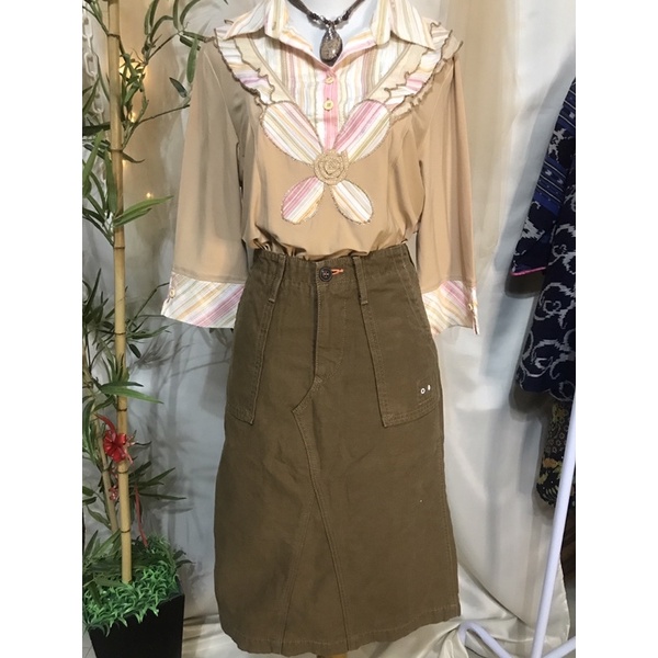 Rok Coklat Preloved (ROK SAJA)