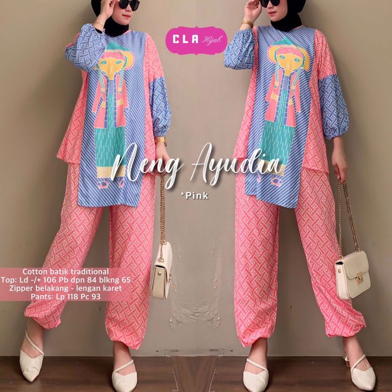 Neng Ayundia Setelan Wanita By Cla Hijab