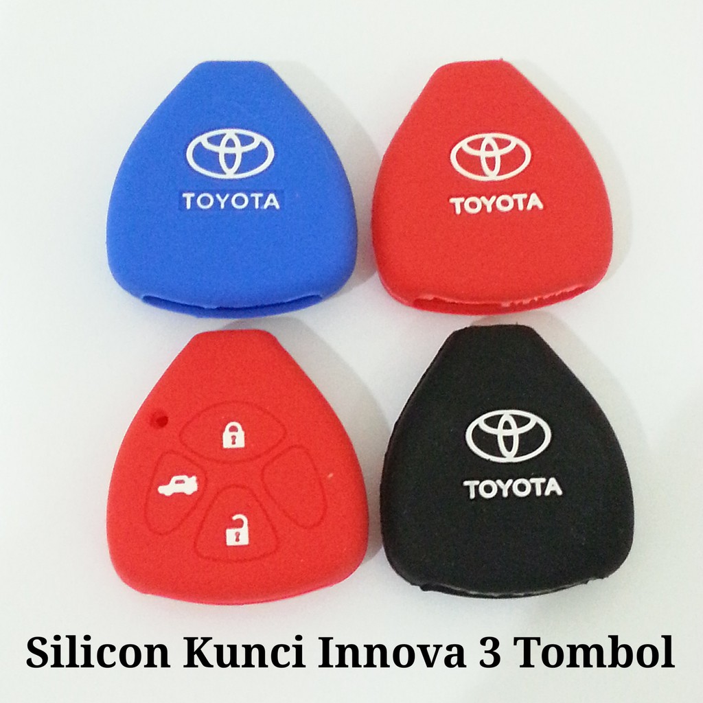 Casing Silicon / Silikon Kunci Remote Innova 3 Tombol