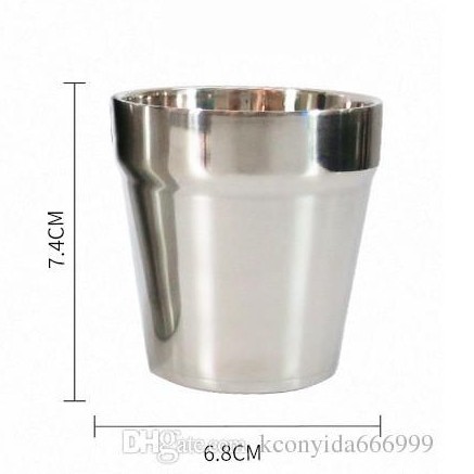 (Made in Korea) Gelas Korea Stainless / Gelas minum Korea gelas ocha