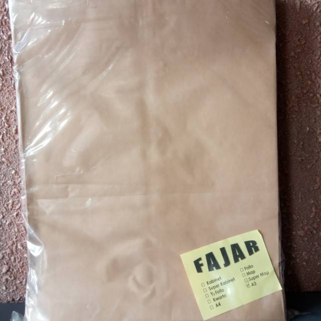 

Amplop Coklat A3 Polos