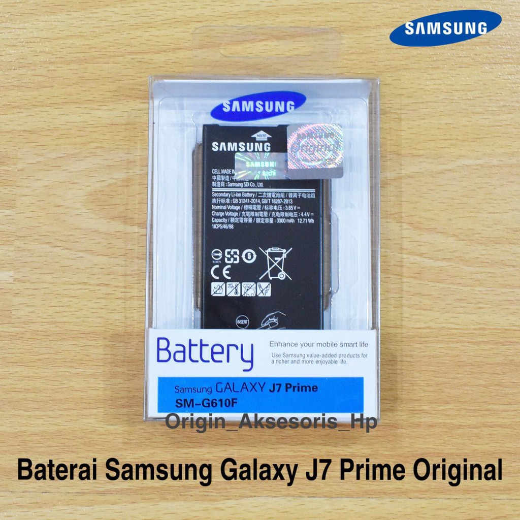 Battery Baterai Samsung J7 Prime SM-G610 Original Batre HP Samsung Ori VC