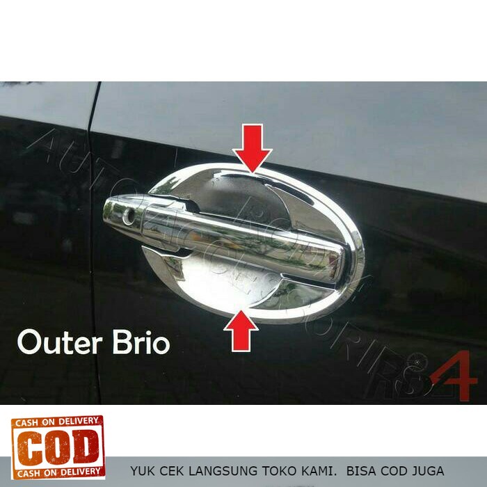 auter brio/mangkok hndle brio chrome Aksesoris Mobil