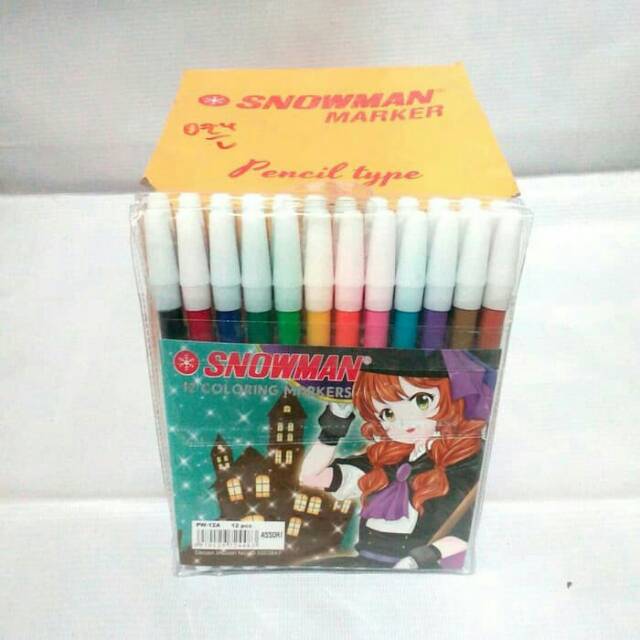 

Spidol warna Snowman